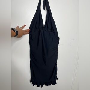 Love your assets by Sara Blakely Spanx Halter Swimsuit Dress Size XL